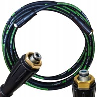 ROSFIX Steelhose black pro 25 m - čelično crijevo za karcher HD hds perače pod tlakom | M22 x M22 | do 250 bara | crna | 155 °c | visoki tlak